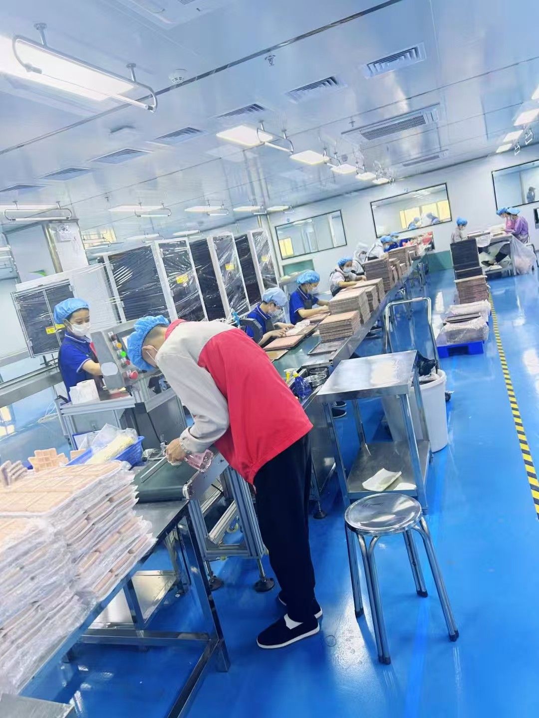 Cosmetics production workline