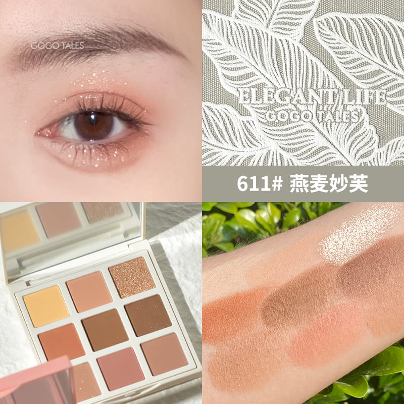 GOGO TALES GT161 eyeshadow palette Shade 611 historical image